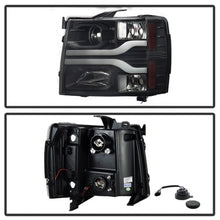 Load image into Gallery viewer, Daytime Running Lights LED Projector Headlights for 2007 - 2014 Chevrolet 1500/2500/3500