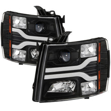 Load image into Gallery viewer, Daytime Running Lights LED Projector Headlights for 2007 - 2014 Chevrolet 1500/2500/3500